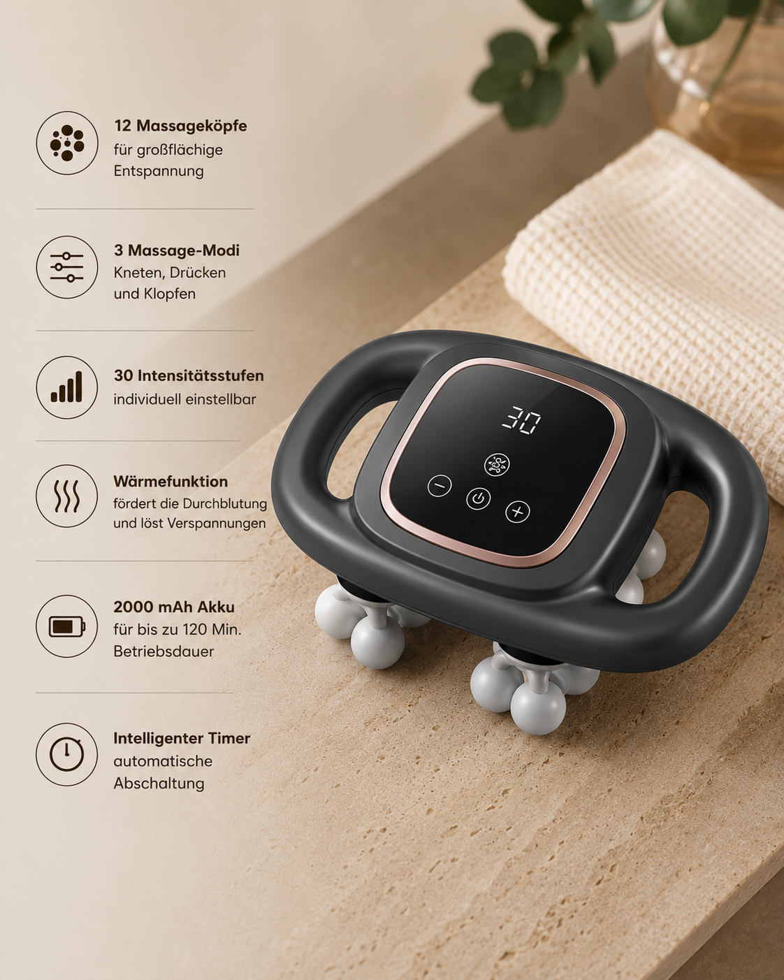 Rollmassagegerät Pro