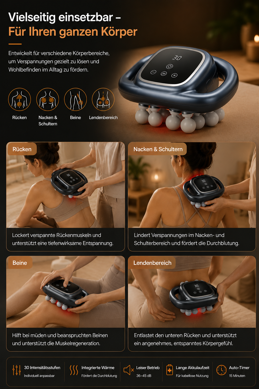 Rollmassagegerät Pro