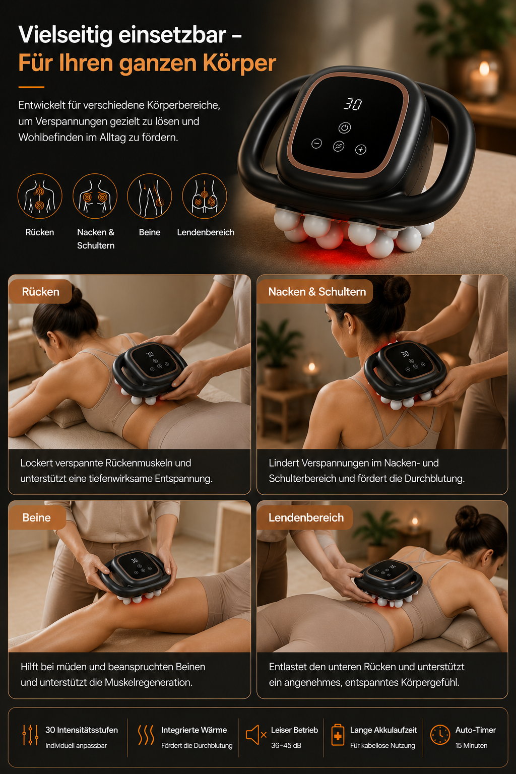 Rollmassagegerät Pro