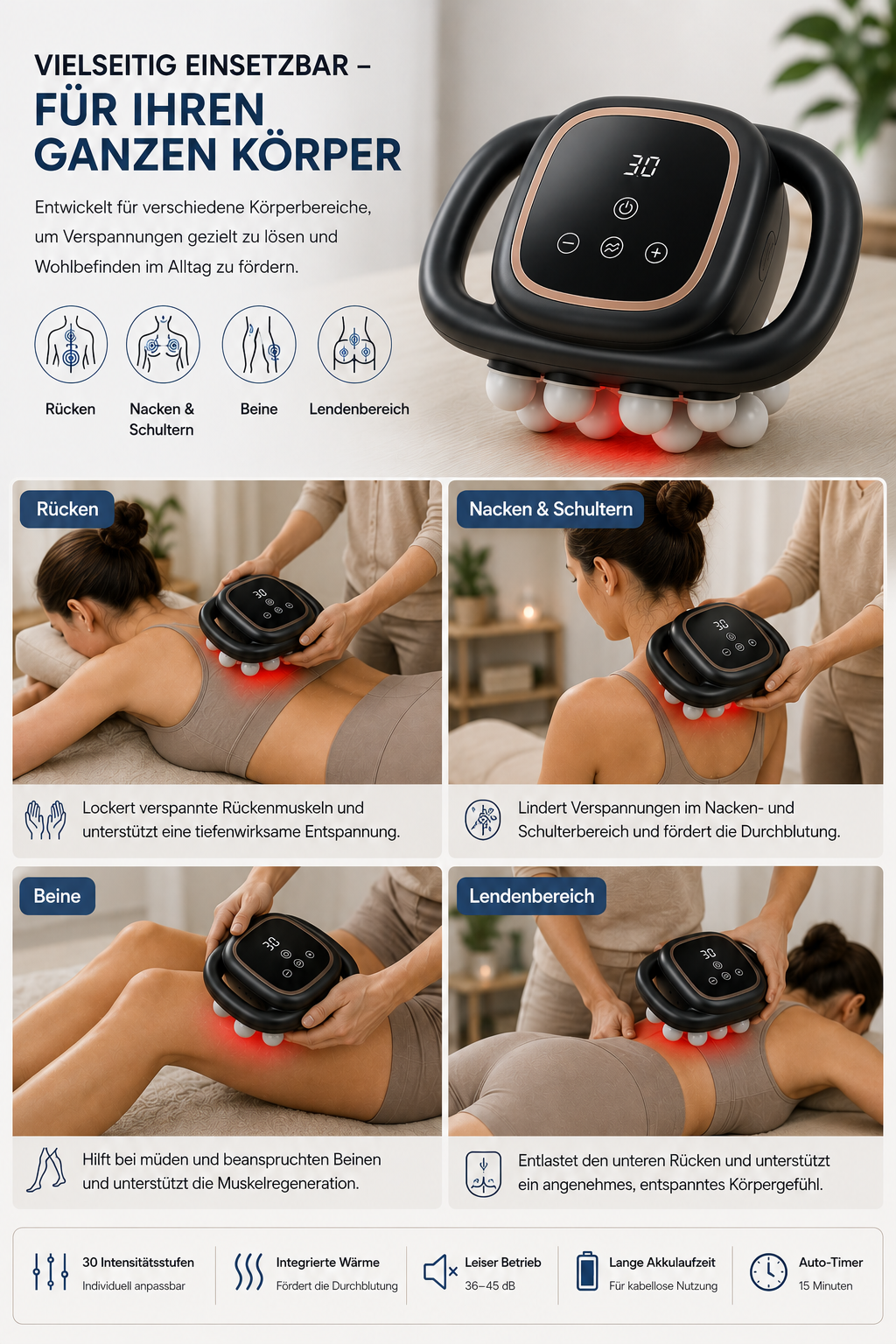 Rollmassagegerät Pro