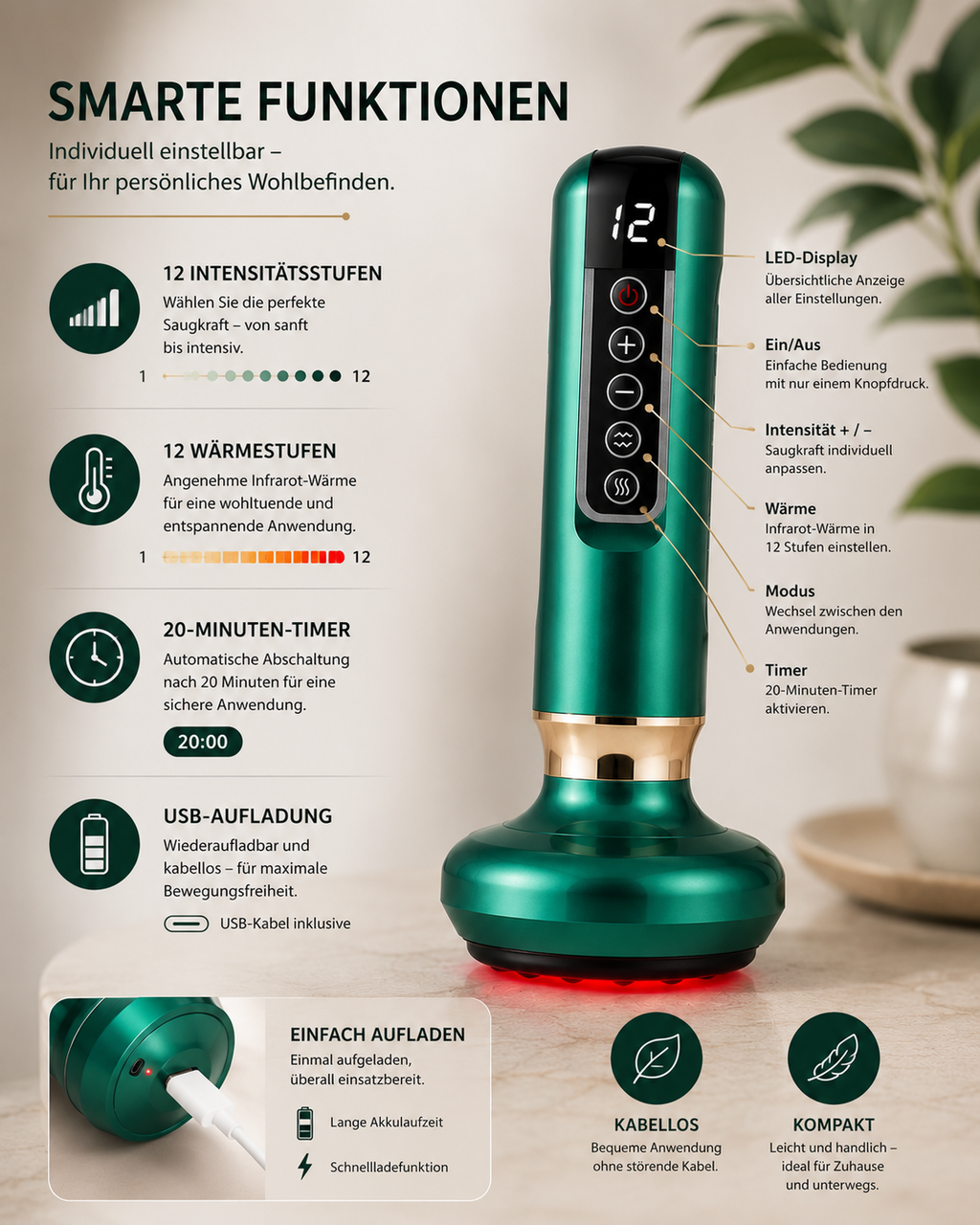 Elektrisches Anti-Cellulite Massagegerät